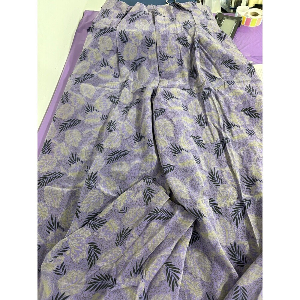 Excellent New Ellen Tracy 80s 90s Silk Pants Beautiful Sz 8